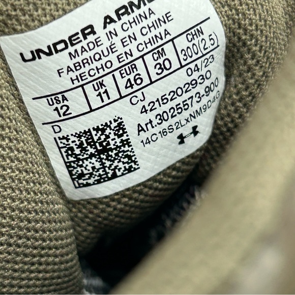 Under Armour UA HOVR Dawn Waterproof 2.0 Hunting Boots Men’s Size 12 - Picture 7 of 8